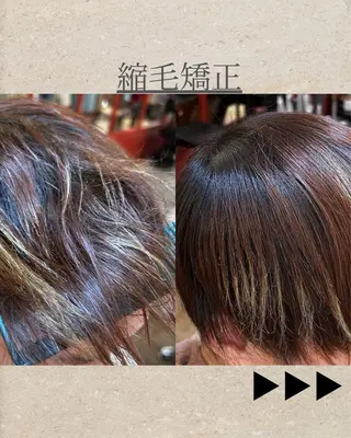 パーマ メンズ Ryo☘縮毛矯正/ メンズ/ブリーチ/のヘアスタイル