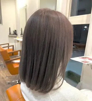 ミディアム 佐々木 涼子のヘアスタイル