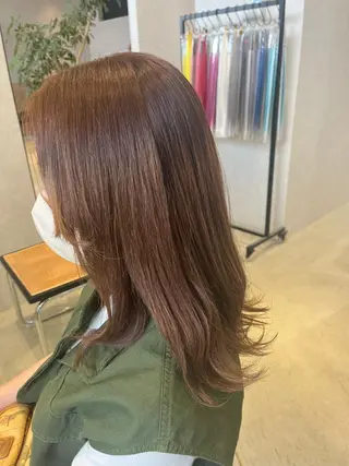 カラー 福島 果音のヘアスタイル