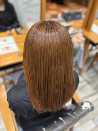 ミディアム Unami 表参道 Mayukiのヘアスタイル