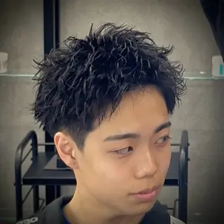 ショート ヘアアレンジ メンズ 【札幌メンズ特化】 🔥RIKU🔥のヘアスタイル