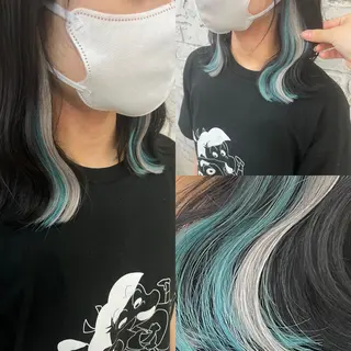 ミディアム エクステ＆艶カラー 🎀YURINA🎀のヘアスタイル