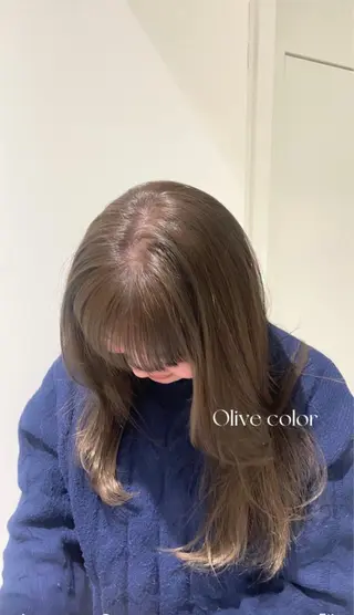 ロング kanon本厚木 シースルーマッシュのヘアスタイル