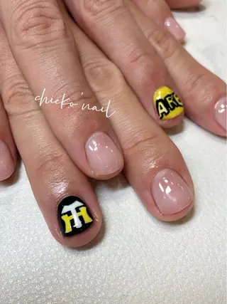 ショート CHILL NAIL 読谷村のネイルデザイン