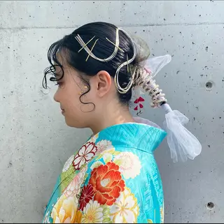 ミディアム フリーランス美容師 MIZUKIのヘアスタイル