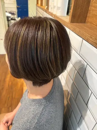 カラー 戸丸 絵夢のヘアスタイル