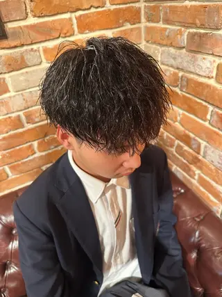 ショート パーマ 菅原 大空のヘアスタイル