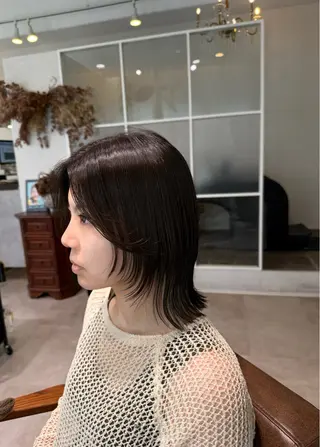 ミディアム 木村 心海☆明石のヘアスタイル