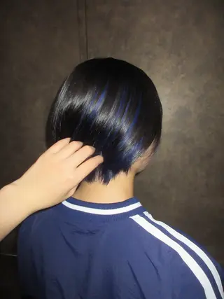 ショート カラー 似合わせスタイル☁️ 堀内志茉🍀のヘアスタイル