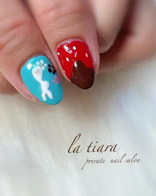 ネイル Blue bird  nailのネイルデザイン