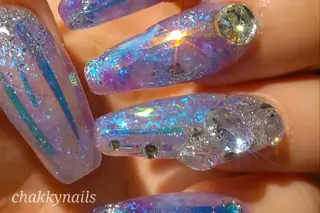 ロング chakky nailsのネイルデザイン