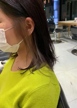 カラー 柔らか透け感カラー 🌿ムロヤリョウスケのヘアスタイル