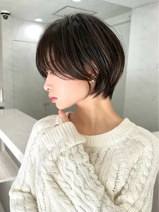ショート 年齢悩みを全て解消/ 白髪と癖毛 松本雄光のヘアスタイル