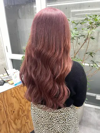 ロング カラー ヘアアレンジ HairMake 3 🐬NANAMIのヘアスタイル