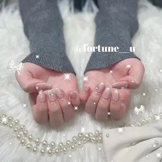ネイル 💜5/4空✩.* Yuuna💜のネイルデザイン