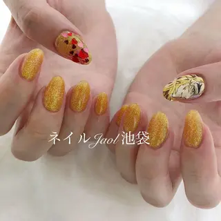 ミディアム ネイルJaol 池袋のネイルデザイン