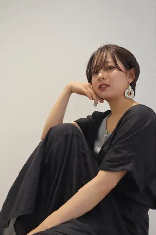 ショート 小杉輝/ショート /艶カラー✨のヘアスタイル