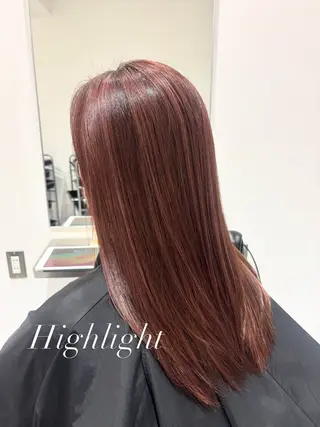 セミロング カラー 🎀透明感× 赤み消し🎀正源のヘアスタイル