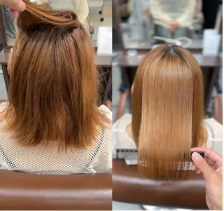 ミディアム パーマ miyuu🐈‍⬛ レイヤー/韓国風ヘアのその他イメージ