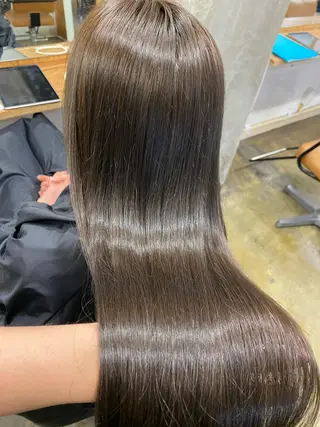 ロング カラー 和歌山髪質改善 那須優太のヘアスタイル