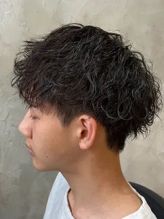 パーマ メンズ メンズサロン soshiのヘアスタイル