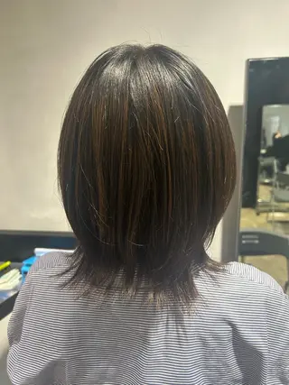 ミディアム カラー IT by ALBUM立川のヘアスタイル