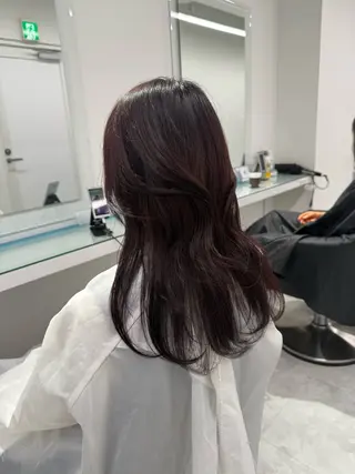 カラー ブリーチなし透明感 💗RYOTAのヘアスタイル
