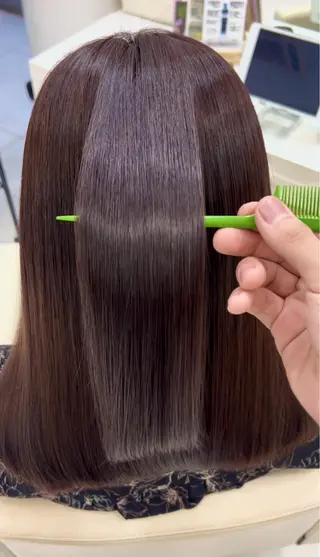 ロング 🫧髪質改善 縮毛矯正特化🫧中西のヘアスタイル