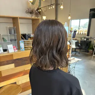 ミディアム カラー 大西 未来のヘアスタイル