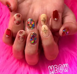 ネイル BodyDesignSalonEene.所属・MEOW RANのネイルデザイン