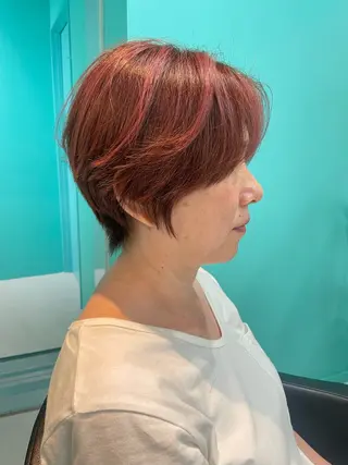 ショート カラー 🫧ショート/ボブ 池袋西口・泡渕✂️のヘアスタイル