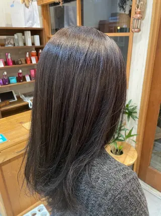カラー 🪻二宮俊カットモデ ル縮毛矯正募集🪻のヘアスタイル