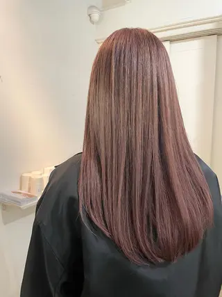 ロング ダブルカラー/透明感 💈JUNYA💈のヘアスタイル