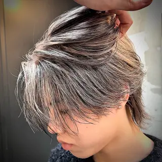 カラー メンズ 🤍モテ/メンズ KEISHO🩶のヘアスタイル