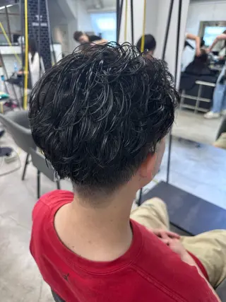 パーマ メンズ メンズカット/パーマ /縮毛矯正😎ともかのヘアスタイル