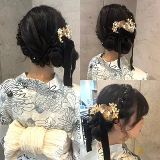 ロング ヘアアレンジ 美髪× ヘアセット✨Araiのヘアスタイル