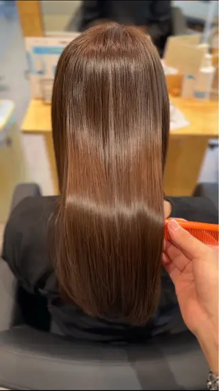 ロング カラー 長崎 洋平のヘアスタイル