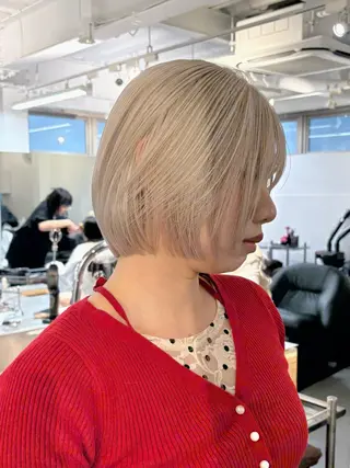 ショート カラー 村田 りょうやのヘアスタイル