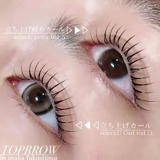 マツエク・マツパ TOPBROW/ 研修アカウントのマツエク・マツパデザイン