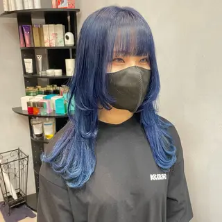 ロング 🫧艶髪/ブリーチ 🐳honami🫧のヘアスタイル