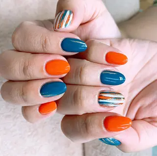 ネイル ⭐︎休業中の練習⭐︎ JNA認定講師髙橋のネイルデザイン