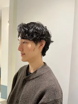 パーマ 澤田 健汰のヘアスタイル