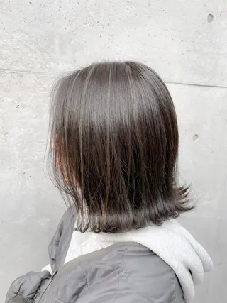 ミディアム カラー 【透明感、艶髪】西村 有司のヘアスタイル