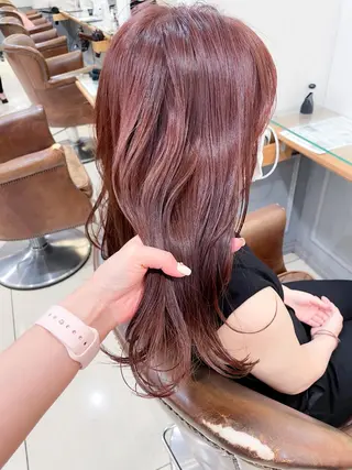 セミロング カラー ✨カラー支持No.1 🧸ワキ カナコ🧸のヘアスタイル
