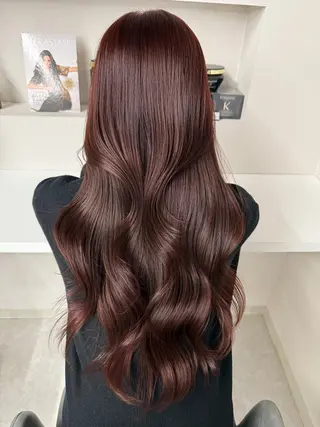 ロング エクステ×レイヤー 黎也のヘアスタイル