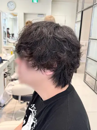 パーマ メンズ 【𝐀𝐬𝐡-池袋 】ひな💭🎀のヘアスタイル