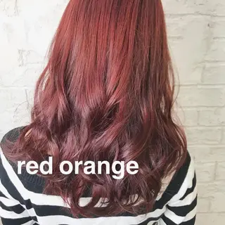 ロング カラー オリーブ/アッシュ やわらか透明感カラーのヘアスタイル