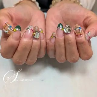 ネイル ステラ marikominoのネイルデザイン