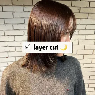 ミディアム 💘札幌クロスパーマ 髪質改善💘rinaのヘアスタイル