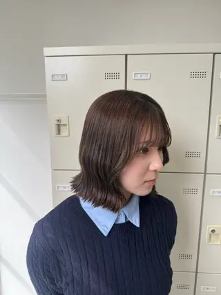 カラー noa🎀美髪縮毛/ 透明感カラーのヘアスタイル